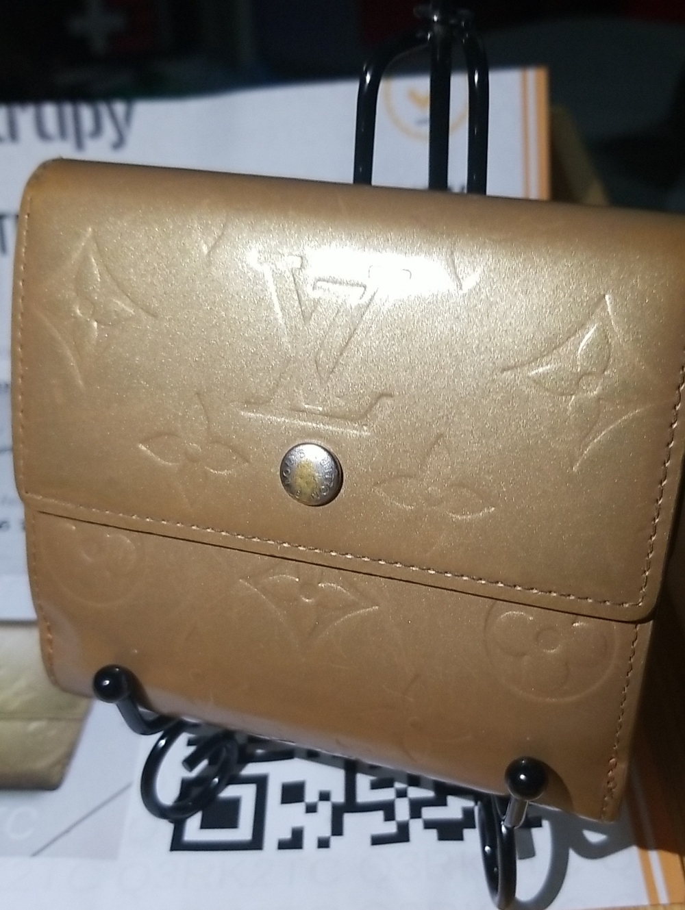 Louis Vuitton Vernis Matte Bifold w COA - Picture 2 of 15
